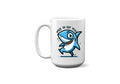 It's Nice to Eat You Shark Coffee Mug – Funny 11 oz / 15 oz