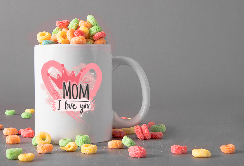 Mom I Love You Coffee Mug