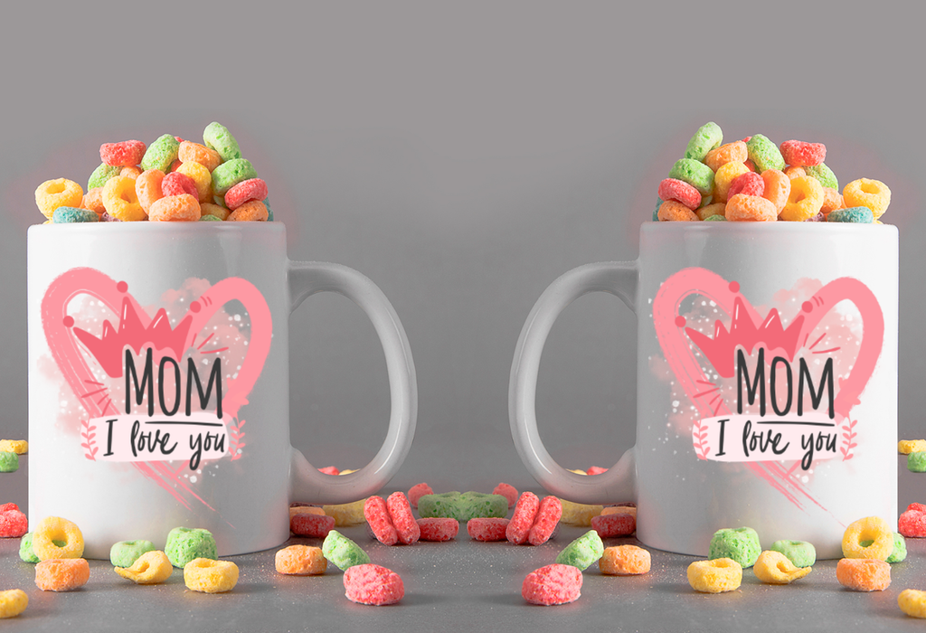 Mom I Love You Coffee Mug